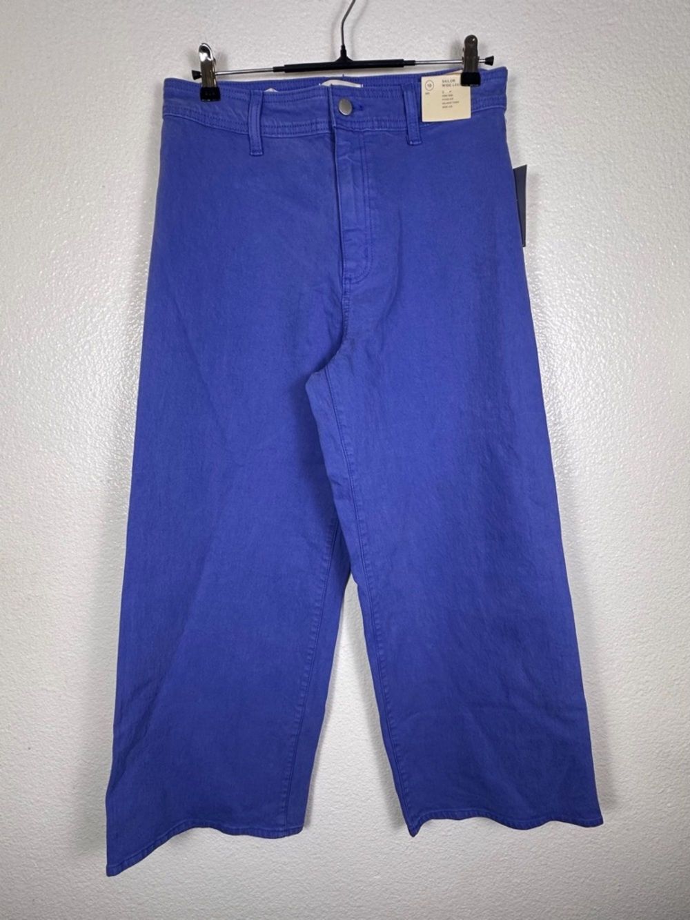 Universal Thread Women's High Rise Wide Leg Blue Denim Jeans Size 10 Regular